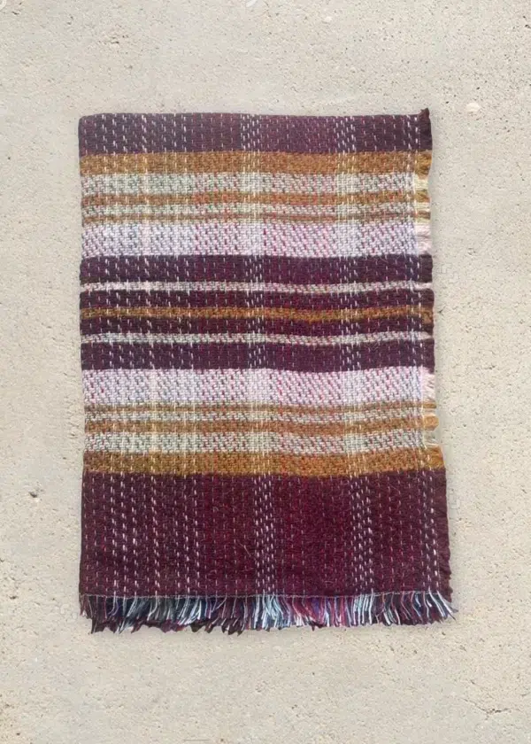 wildwool buckthorn throw