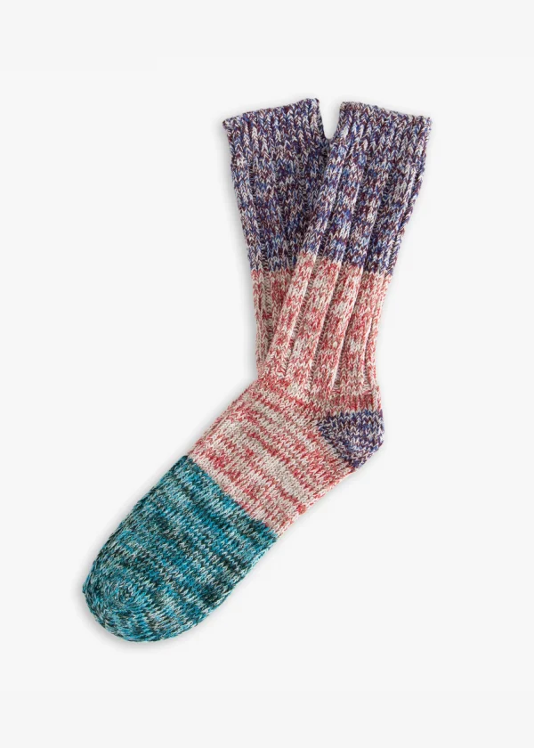 CHARLIE PURPLE BLUE SOCKS 2022