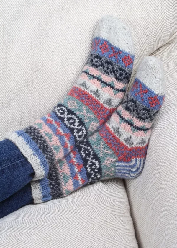 Finisterre Pure wool sofa sock