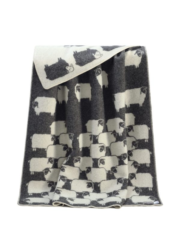 Herd Wool throw JJ textiles