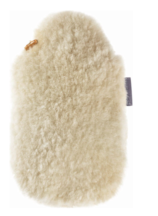 Sheepskin hot water bottle