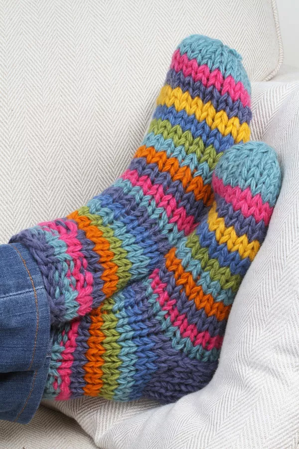 Sofa sock pure wool sustainable