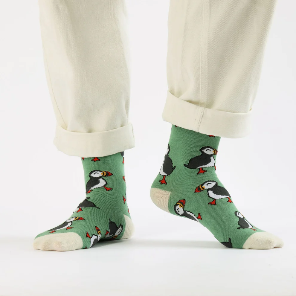 Green puffin socks.webp