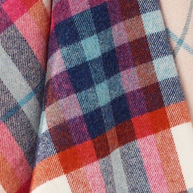 bronte by moon falmouth design ivory red shetland wool throw p42629 105506 medium