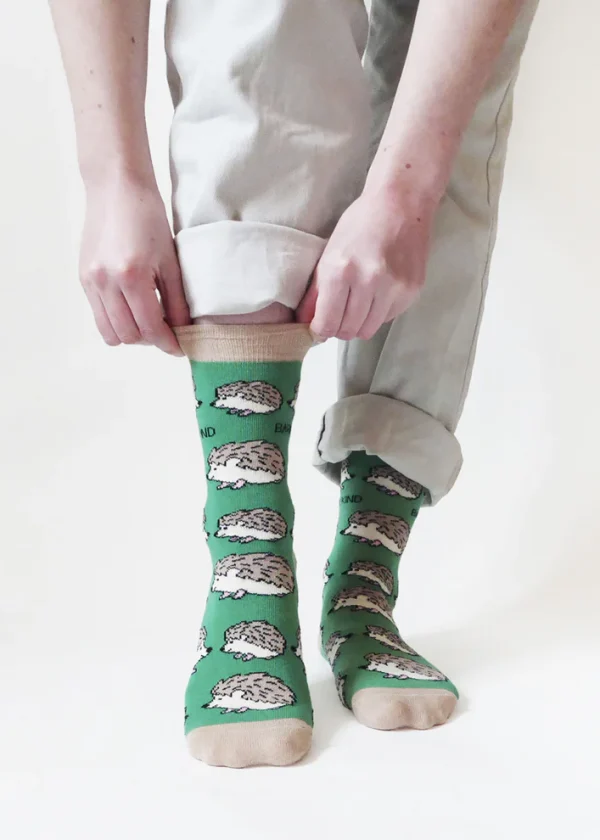 hedgehog bare kind sock.webp