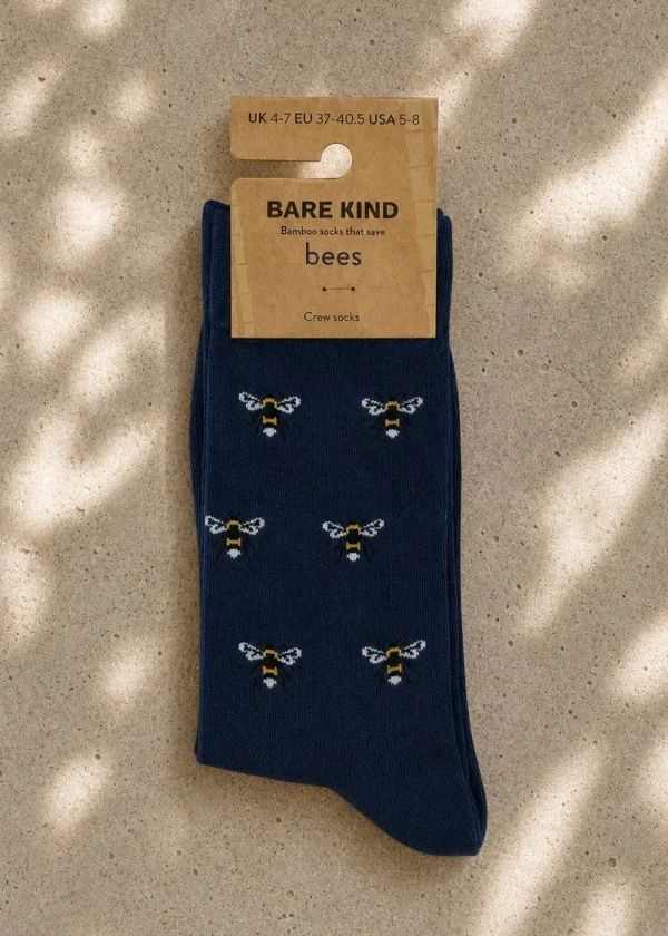 bare kind bees bamboo sock ww