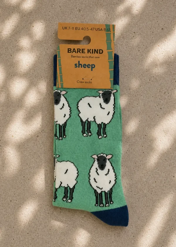 bare kind sheep bamboo sock ww