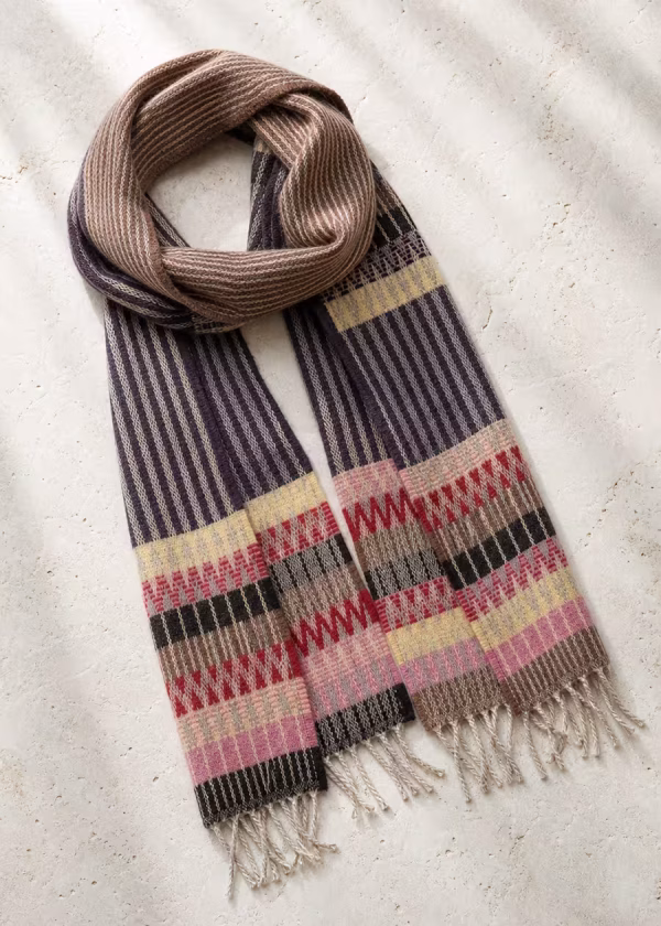 edera mousse merino wool scarf ww