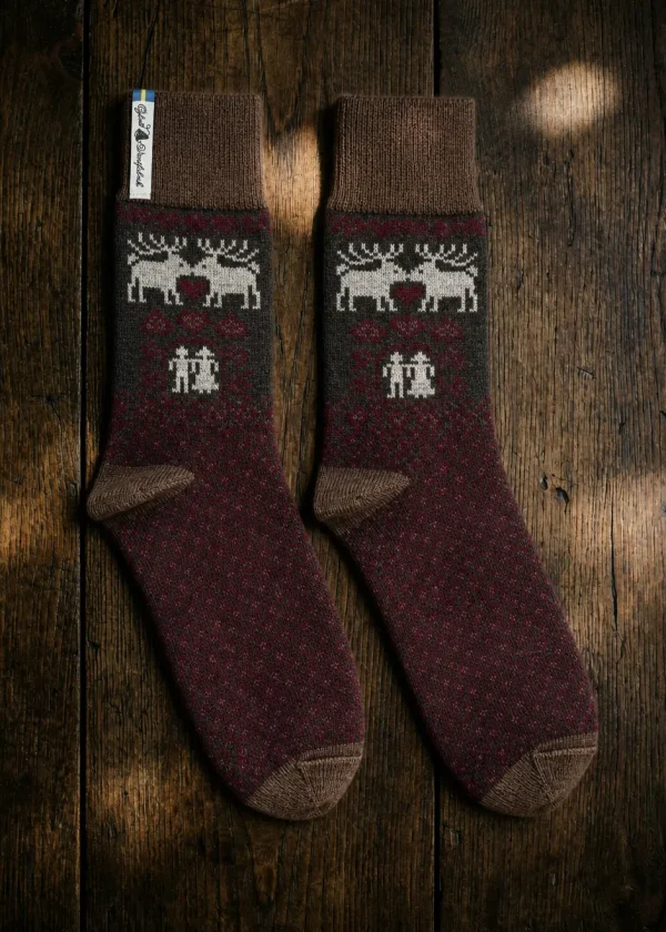 embla erling merino wool socks ojbro ww