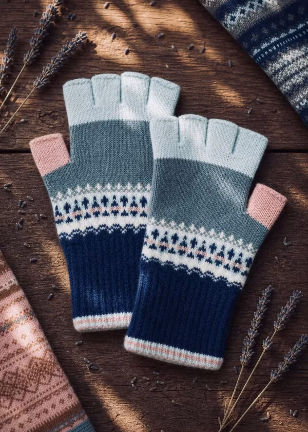 eribe dew alloa merino fingerless gloves ww