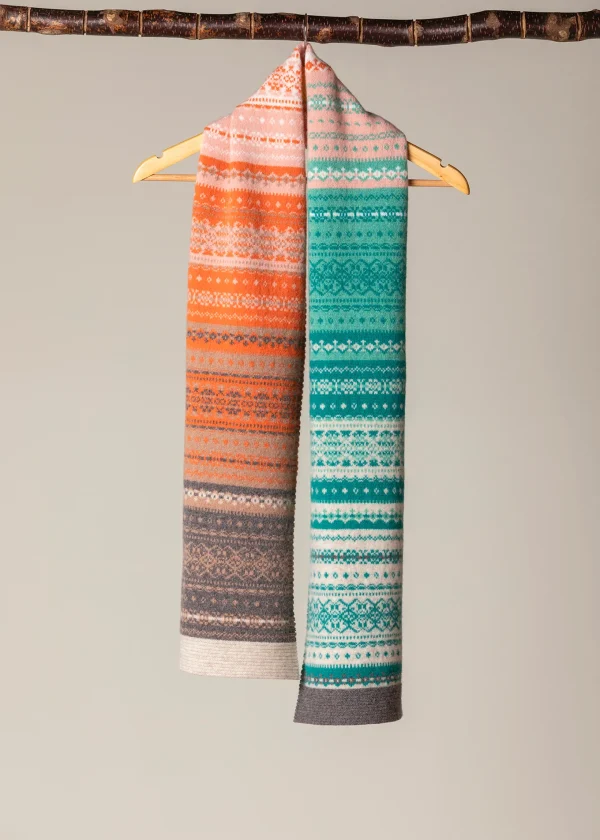 eribe elder falloa fairisle scarf ww