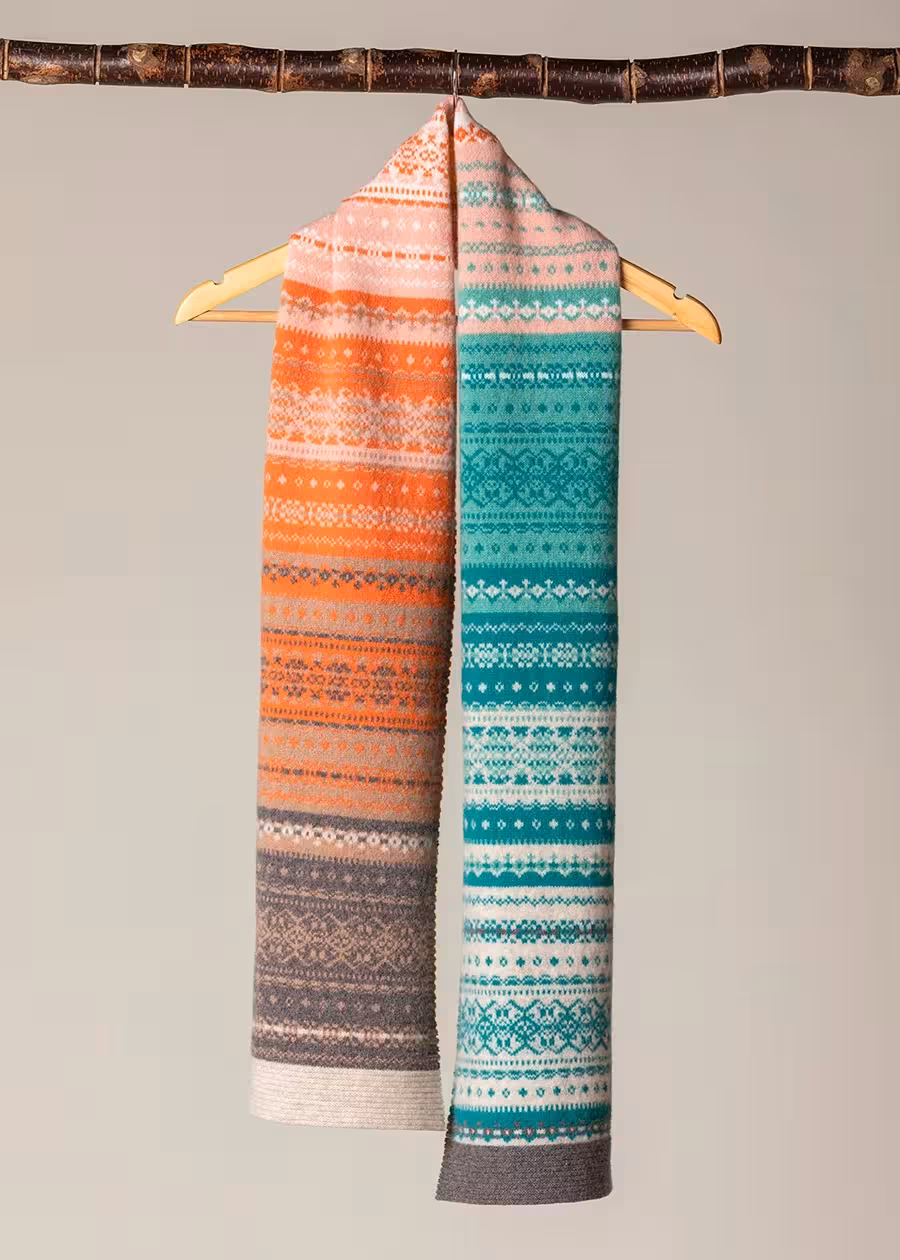 eribe elder falloa fairisle scarf ww