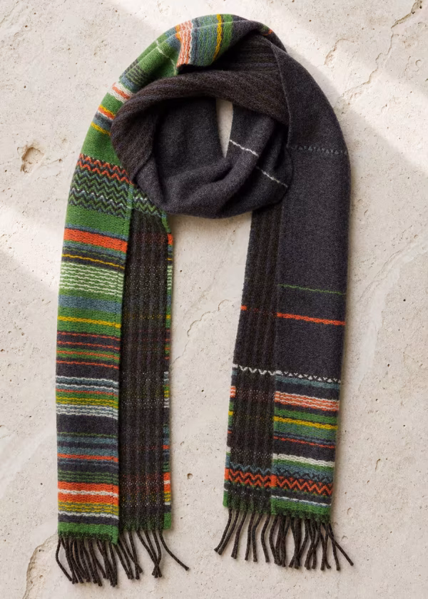 lavanda maze wallace sewell merino scarf ww