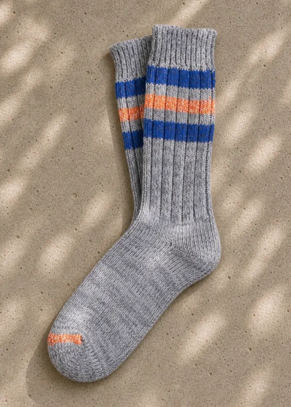 thunders love grey recycled cotton socks ww