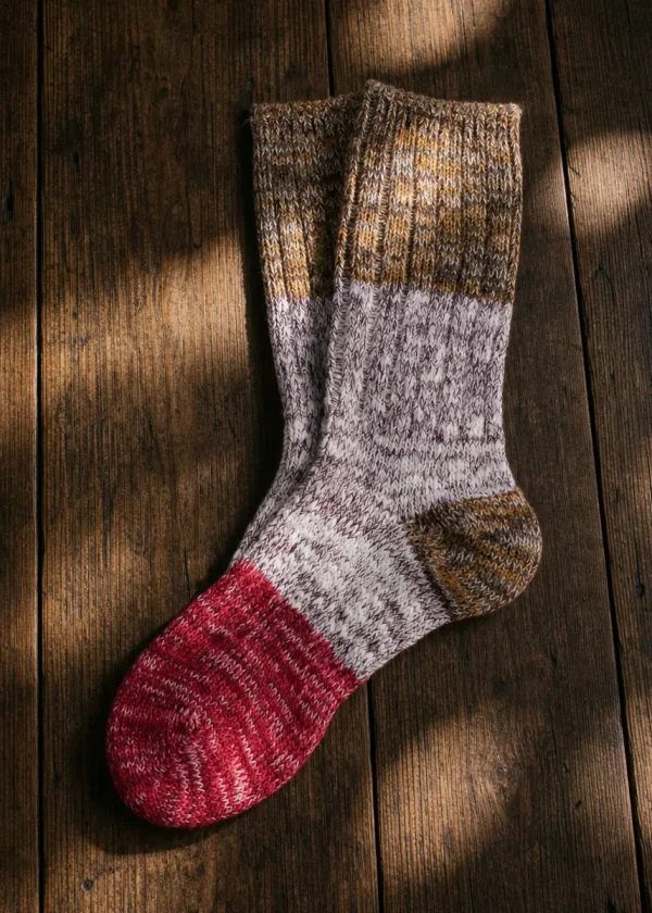 thunders love red coffee recycled cotton socks ww