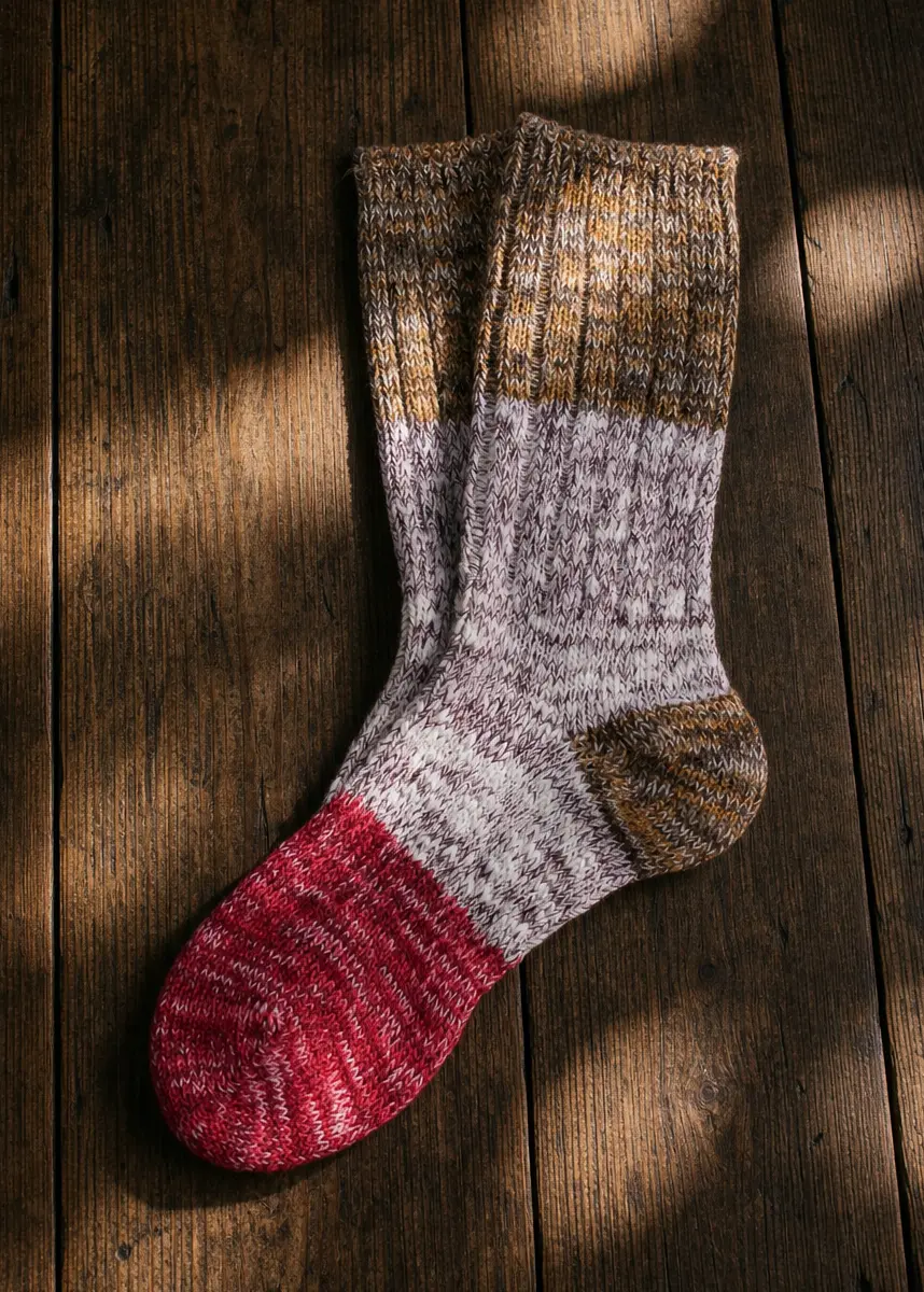 thunders love red coffee recycled cotton socks ww