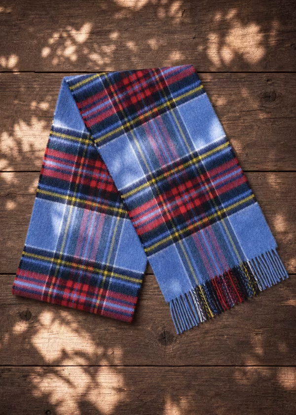 vintage stuart bronte lambswool scarf ww