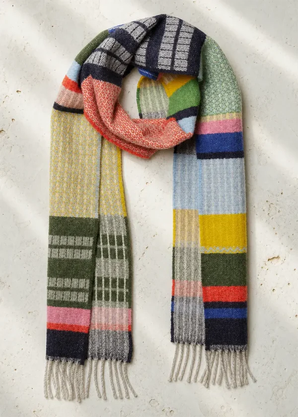 wallace sewell nyak harlequin wool scarf ww