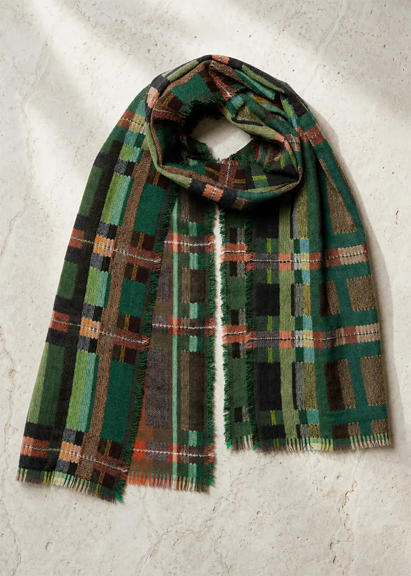 wallace sewell sedge pasture merino scarf ww