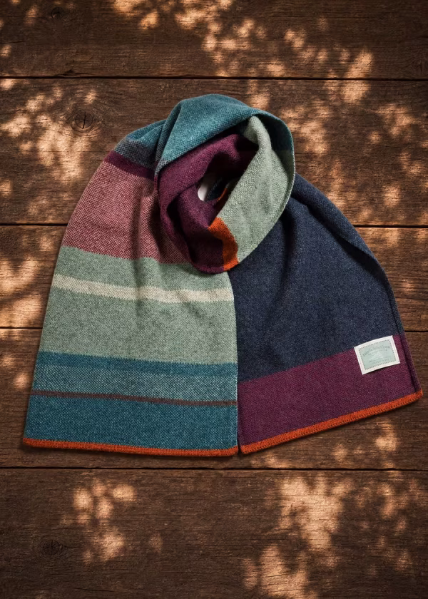 wedderburn heather melange wool scarf ww